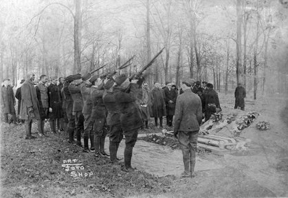 Private Gus Williams funeral